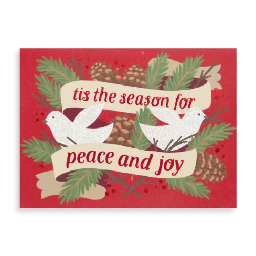 Beispielbild fr Peace and Joy Doves Holiday Glitz zum Verkauf von Bookmans