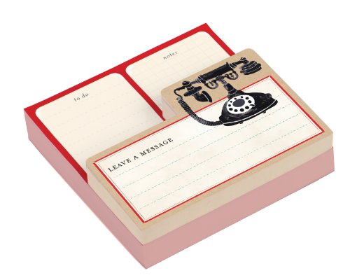 Beispielbild fr Galison Vintage Telephone Shaped Memo Pad (9780735335578) zum Verkauf von Books From California
