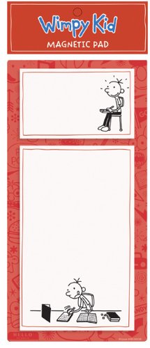 Diary of a Wimpy Kid Red Magnetic Pad (9780735339323) by Mudpuppy; Kinney, Jeff