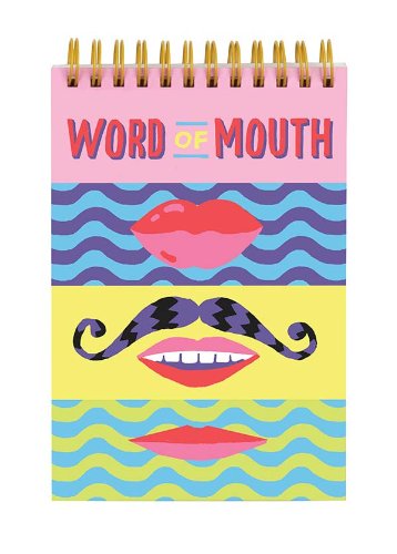 Beispielbild fr Word of Mouth Lenticular Notepad zum Verkauf von Books From California