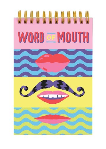 9780735340251: Lenticular Notepad: Word of Mouth