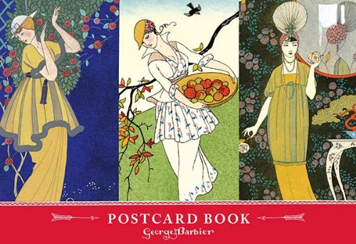 Imagen de archivo de The Art & Fashion of George Barbier Postcard Book a la venta por Half Price Books Inc.