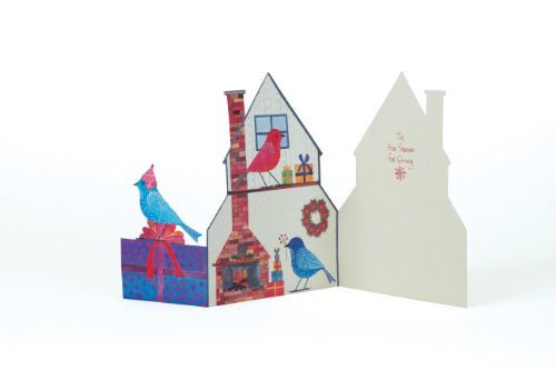 Stock image for Avian Friends Christmas Birdhouse Tri-Fold Notecards for sale by SecondSale
