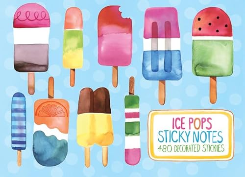 9780735341807: Ice Pops Sticky Notes: 480 Decorated Stickies