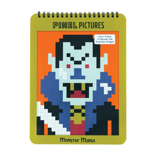 Stock image for Monster Mania Pixel Pictures for sale by Ebooksweb