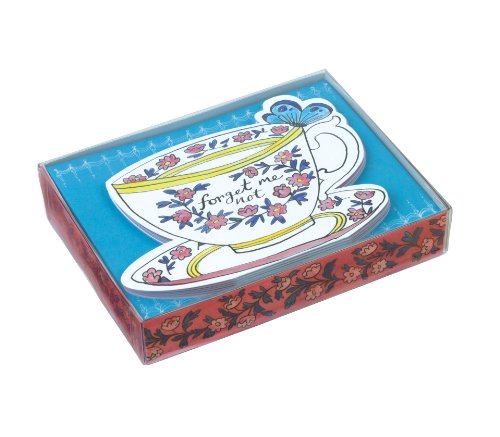 Stock image for Molly Hatch Teacups Die-cut Notecards for sale by HPB-Blue