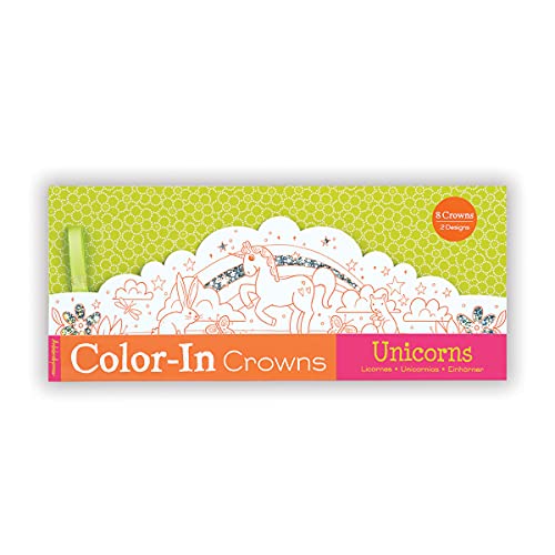 Stock image for Unicorns Color-In Crowns for sale by Ebooksweb