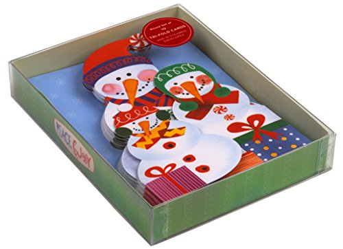 Beispielbild fr Snowfamily Tri-Fold Holiday Notecards zum Verkauf von Russell Books