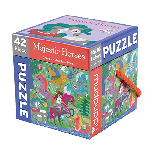 Beispielbild fr Majestic Horses Cube Puzzle: 42 Pieces zum Verkauf von medimops