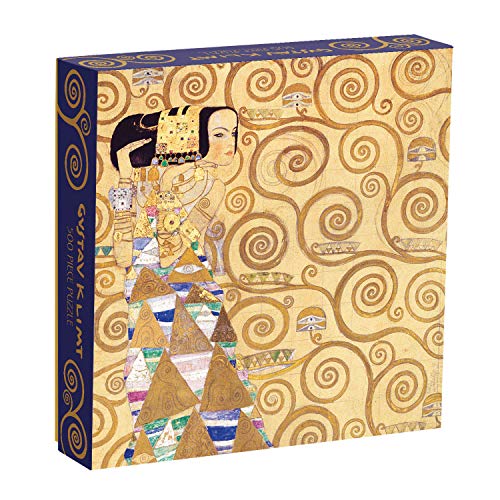 Stock image for Galison Gustav Klimt Expectation Puzzle, 500 Pieces, 20? x 20? ? Stunning Puzzle Features One of Klimt?s Most Famous Pieces ? Challenging, Perfect Family Activity for sale by Orphans Treasure Box