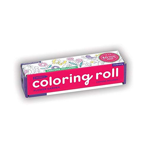 Stock image for Mudpuppy Flower Garden Mini Coloring Roll for sale by Save With Sam