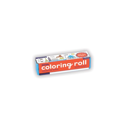 Beispielbild fr Around the World Mini Coloring Roll zum Verkauf von Russell Books