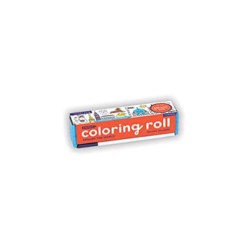 Stock image for Around the World Mini Coloring Roll (Hardcover) for sale by Grand Eagle Retail