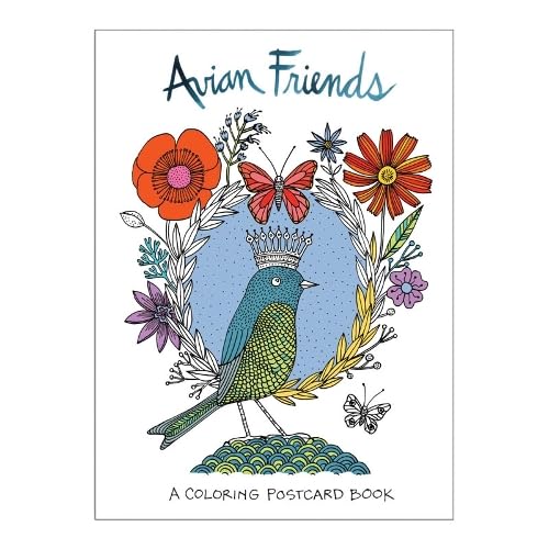 9780735350793: Avian Friends Coloring Postcards