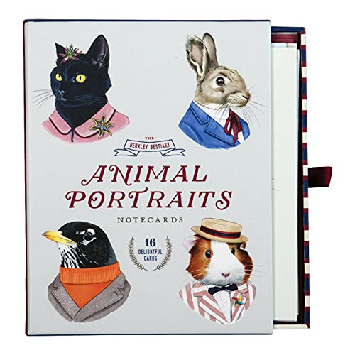 Stock image for Berkley Bestiary Animal Portrait Greeting Card Assortment for sale by Ebooksweb