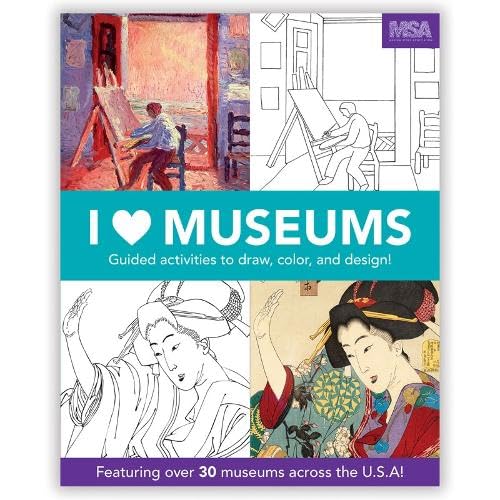 9780735352186: I heart museum activity book: Guided Activities to Draw, Color, and Design!