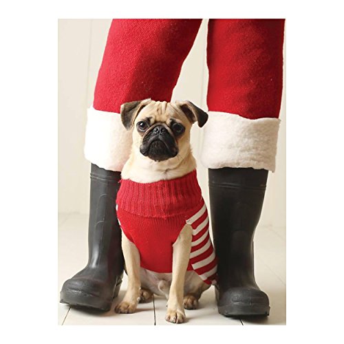 Stock image for Pug Elf Holiday Half Notecard for sale by Marlton Books