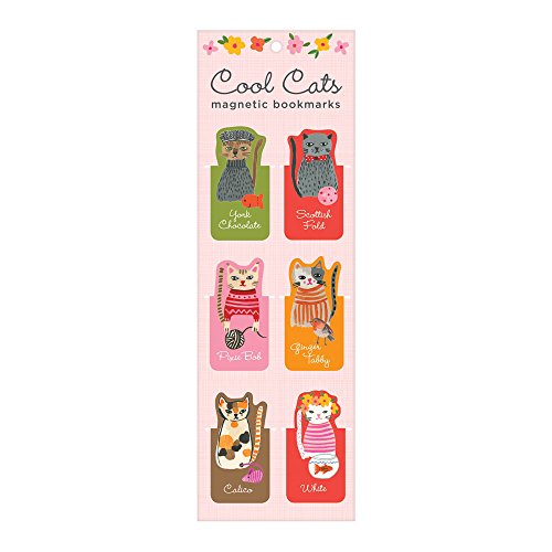 9780735354302: Bookmarks - Magnetic: Cool Cats (Carolyn Gavin)