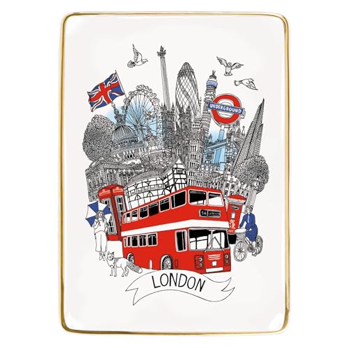 Beispielbild fr London Medium Porcelain Tray zum Verkauf von GF Books, Inc.