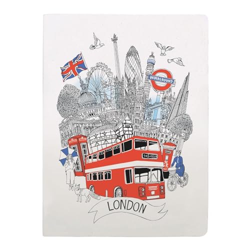 Stock image for London Handmade Silkscreened Journal for sale by Bookoutlet1