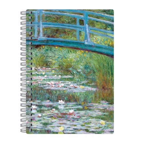 Stock image for Monet Footbridge Wire-O Journal 6 X 8.5 for sale by Russell Books