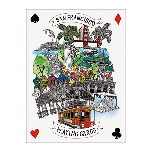 Beispielbild fr Galison San Francisco Playing Cards zum Verkauf von Lakeside Books