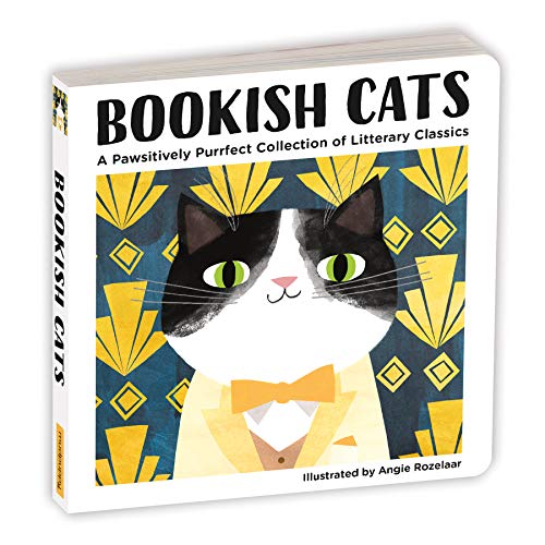 Imagen de archivo de Bookish Cats Board Book a la venta por Better World Books