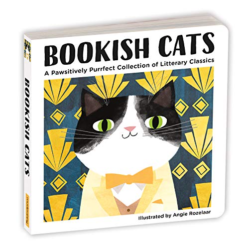 Stock image for Bookish Cats Board Book for sale by Better World Books