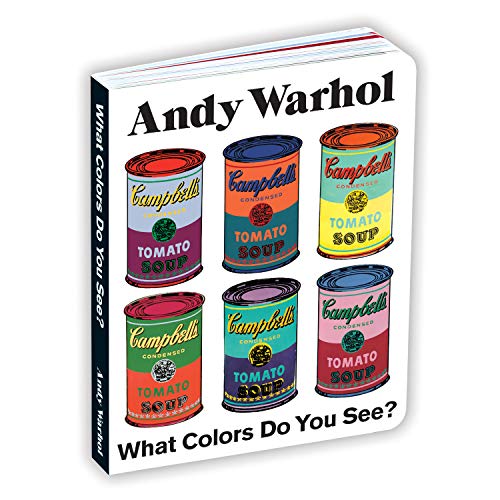 Beispielbild fr Andy Warhol What Colors Do You See? Board Book zum Verkauf von New Legacy Books