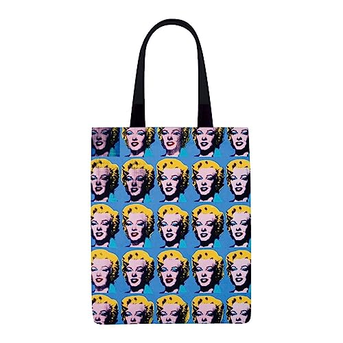 9780735363939: Andy Warhol Marilyn Monroe Tote Bag: Tote Bag + 3 Limited Edition Pins