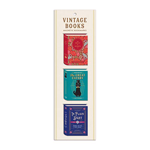 Stock image for Vintage Books Shaped Magnetic Bookmarks for sale by Smartbuy