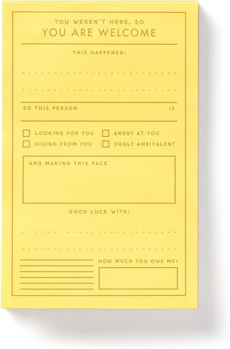 9780735370708: You Are Welcome Memo Pad