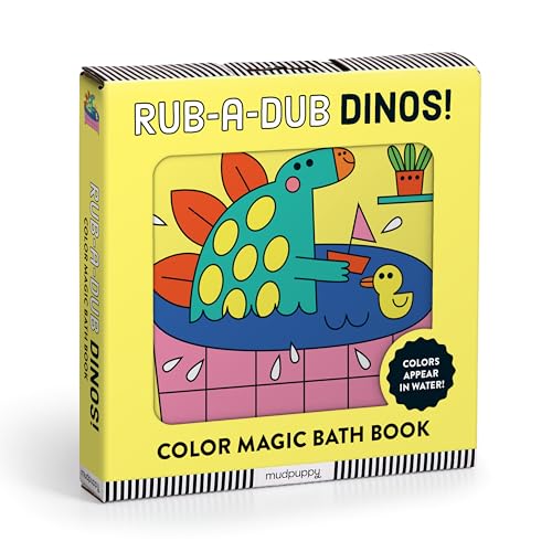 Stock image for Rub-a-Dub Dinos! Color Magic Bath Book for sale by Blackwell's