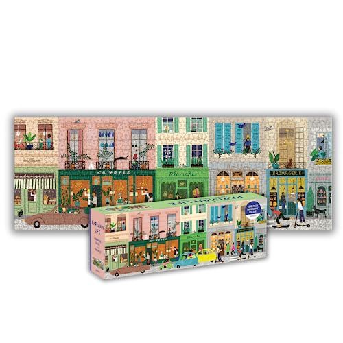 Stock image for Parisian Life 1000 Piece Panoramic Puzzle for sale by Russell Books