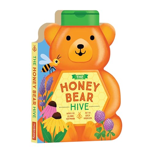 Beispielbild fr The Honey Bear Hive - Yummy and Educational Unique Bear Shaped Board Book for Young Children zum Verkauf von ZBK Books