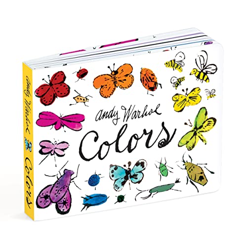 Stock image for Andy Warhol Colors Whimsical and Educational Color Learning Board Book for Toddlers and Babies for sale by Bookoutlet1