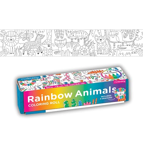 Stock image for Rainbow Animals Mini Coloring Roll for sale by Revaluation Books