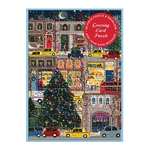 Imagen de archivo de Joy Laforme Winter Lights Greeting Card Puzzle a la venta por Russell Books