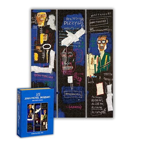 Imagen de archivo de Basquiat Horn Players Book Puzzle: 500 Pieces a la venta por Revaluation Books