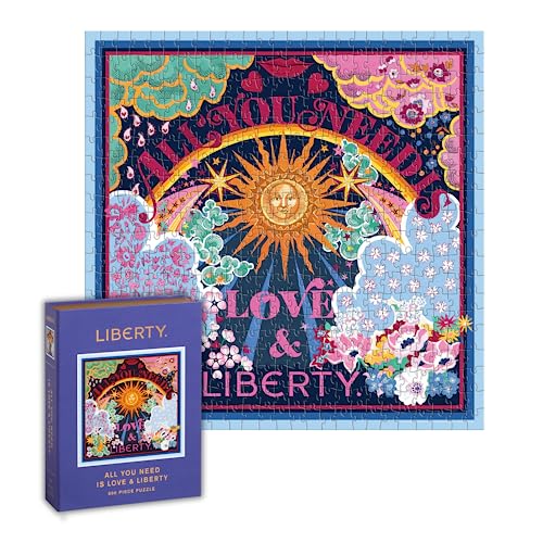 Stock image for Liberty All You Need is Love 500 Piece Book Puzzle for sale by Russell Books