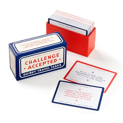 Imagen de archivo de Brass Monkey - Challenge Accepted Travel Tasks Deck of 100 Double Sided Unique Challenge Cards a la venta por Lakeside Books