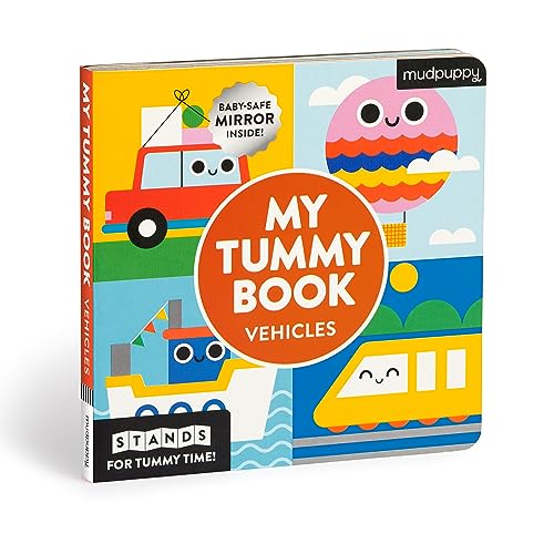 Beispielbild fr My Tummy Book Vehicles: High-Contrast Fold-Out Book That Stands for Tummy Time, Baby-Safe Mirror Inside! zum Verkauf von BooksRun