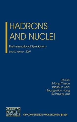 Imagen de archivo de Hadrons and Nuclei a la venta por Books Puddle