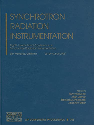 Beispielbild fr Synchrotron Radiation Instrumentation: Eighth International Conference on Synchrotron Radiaton Instrumentation San Francisco, California 25-29 August 2003 zum Verkauf von Rob the Book Man