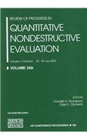 Imagen de archivo de Review of Progress in Quantitative Nondestructive Evaluation a la venta por Books Puddle