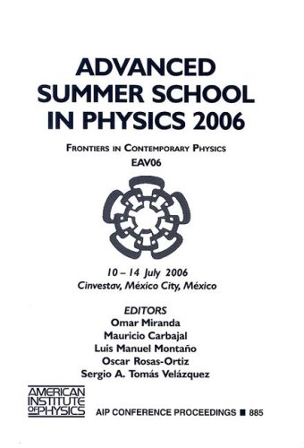 Beispielbild fr Advanced Summer School In Physics 2006 zum Verkauf von Basi6 International
