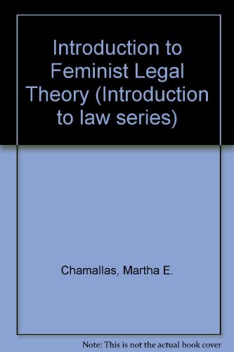 9780735500457: Introduction to Feminist Legal Theory