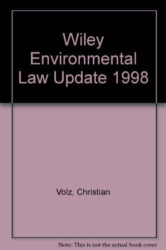 Stock image for Wiley Environmental Law Update 1998 for sale by dsmbooks