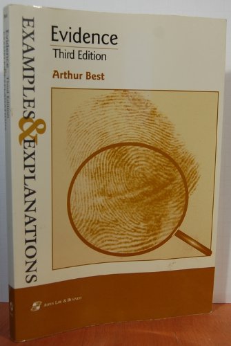 Beispielbild fr Evidence: Examples & Explanations, Third Edition zum Verkauf von ThriftBooks-Atlanta