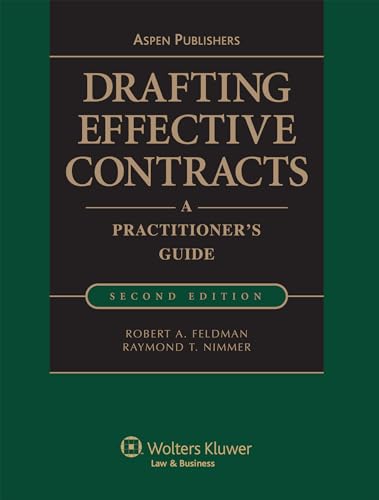 9780735503762: Drafting Effective Contracts: A Practitioner's Guide, Second Edition